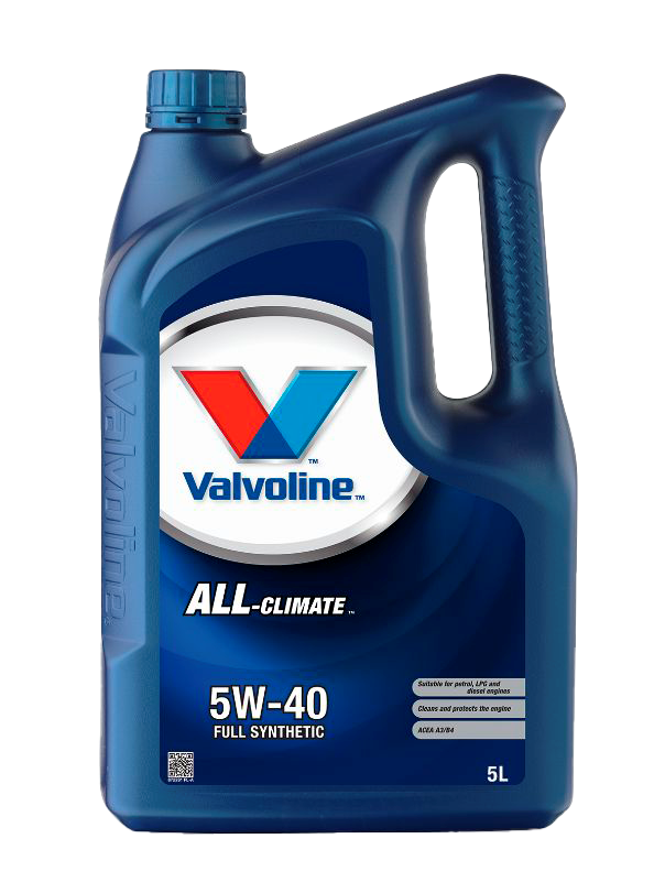 Моторное масло Valvoline All-Climate 5w40, 5л, 